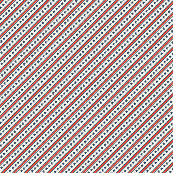 Stars and Stripes in Patriotic