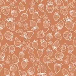 Berry Delight Sketch in Caramel