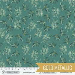 Sprig in Willow Metallic