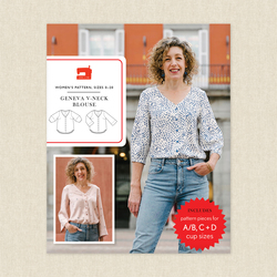 Geneva V-Neck Blouse