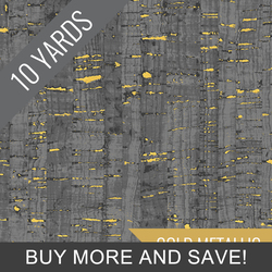 Uncorked in Charcoal Metallic - 10 Yard Bolt