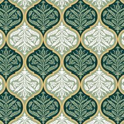 Little Damask in Emerald