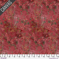 Red Tapestry Canvas in Red