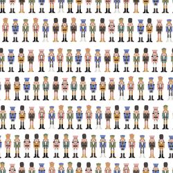 Nutcrackers in White