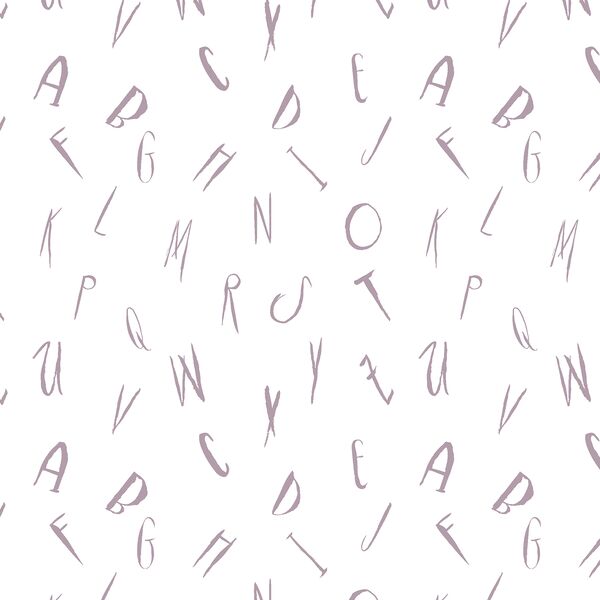 Letters in Purple