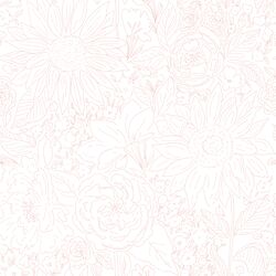 Paperie in Pink Sand on White
