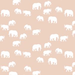 Elephant Silhouette in Shell