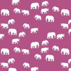 Elephant Silhouette in Azalea