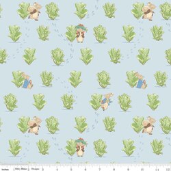 Lettuce Patch in Blue