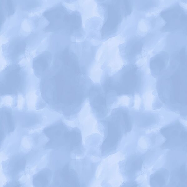 Watercolor Wash in London Blue