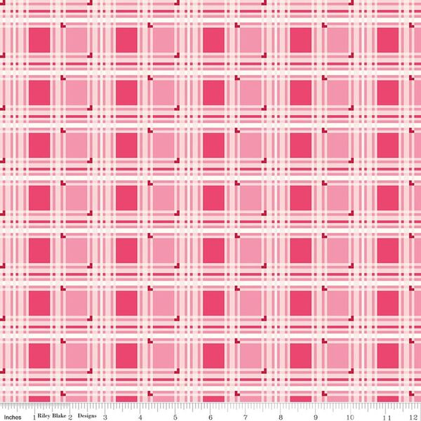 Sweet Tartan in Raspberry