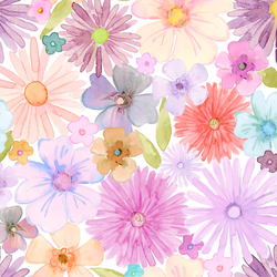 Large Flower Power in Groovy