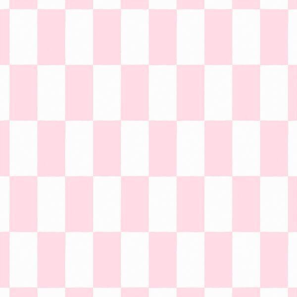 Winter Checkerboard in Merry Pink