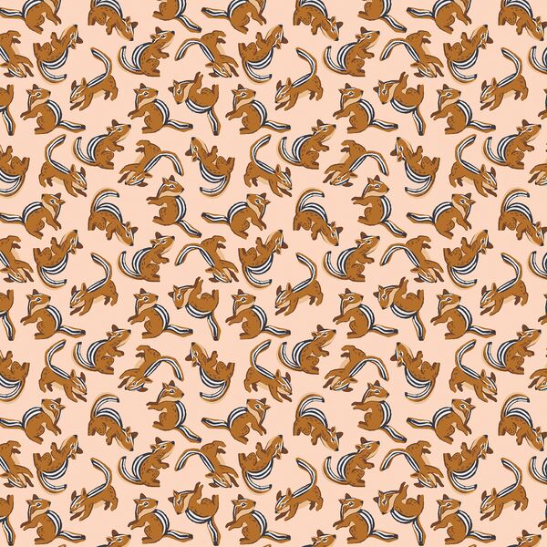 Chipmunks in Oak