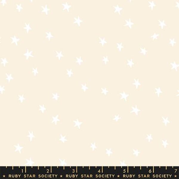 Starry in White on Natural