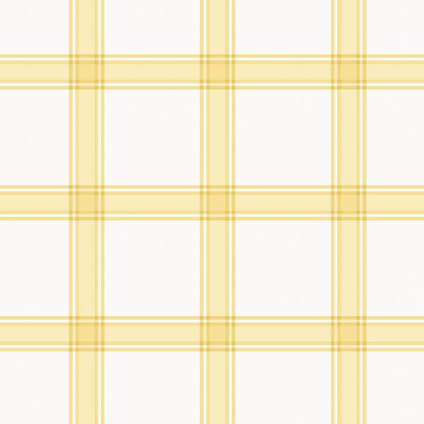 Homespun Plaid in Buttercup Yellow