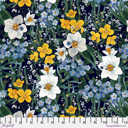 Night Garden in Black