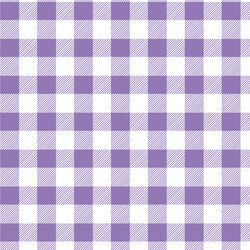 Medium Buffalo Plaid in Amethyst