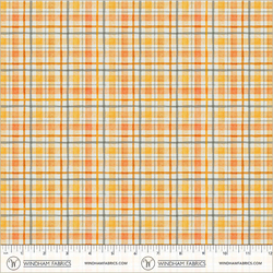Halloween Plaid in Mist