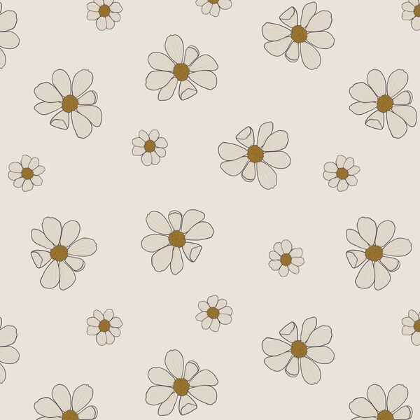 Daisies in Cream