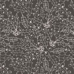 Holly Sketch in Iron