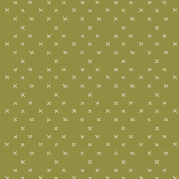 Criss-Cross Diamonds in Green