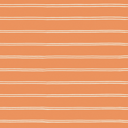 Double Dutch Stripe in Papaya