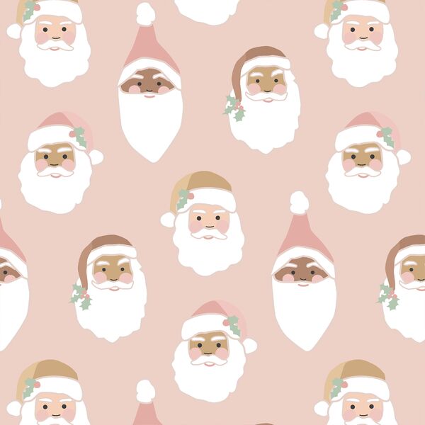 A Santa Party in Winter Blush