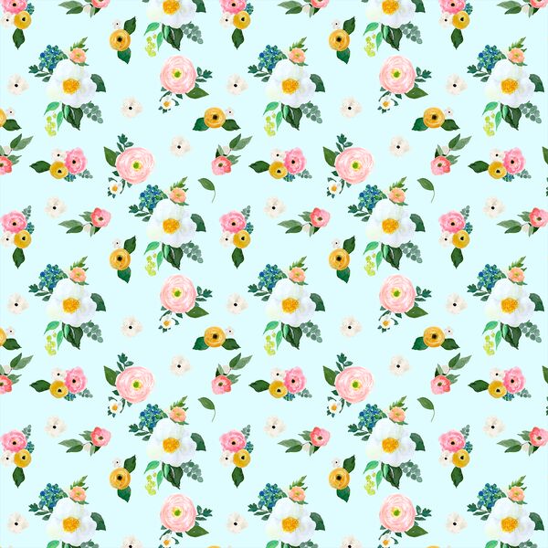 Small Spring Blossoms in Spring Breeze