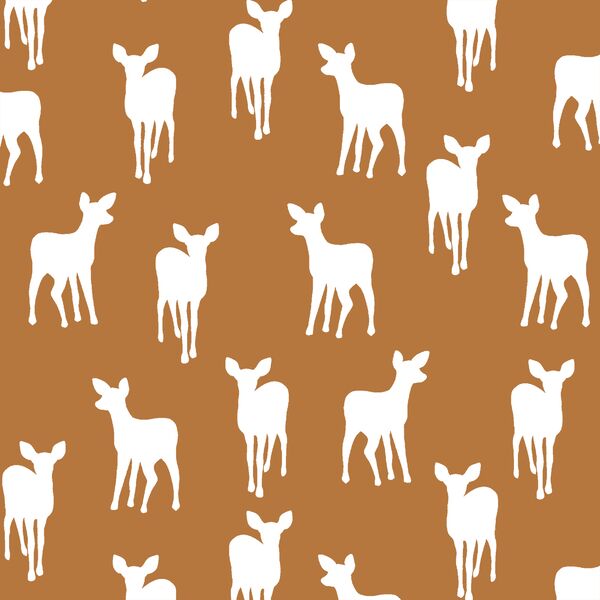 Fawn Silhouette in Ginger