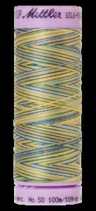 China Blue (9075-9829) - Silk Finish Cotton Multi 50wt - 109 Yards