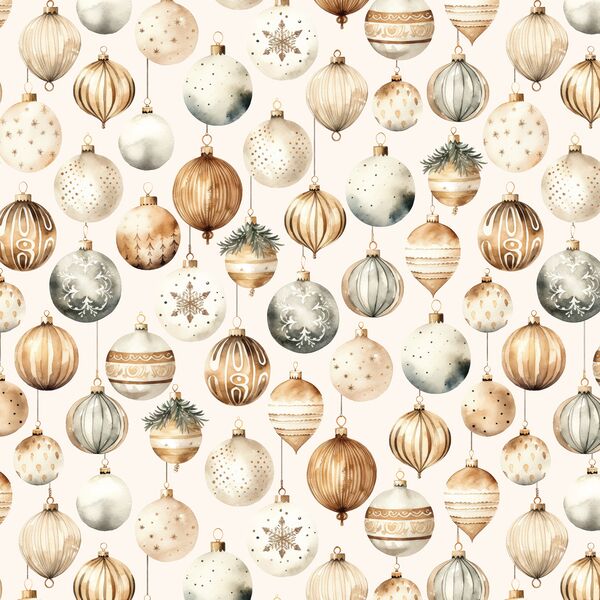 Gold Ornaments in Ivory