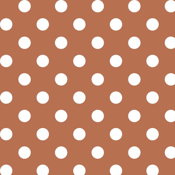 Marble Dot in Terracotta