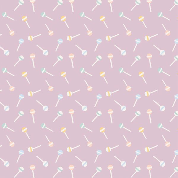 Lollipops in Pastel Lilac