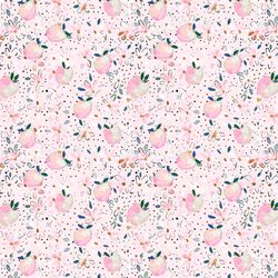 Apple Dot Floral in Pink