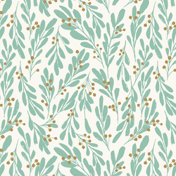 Leaves of Grace in Minty Green