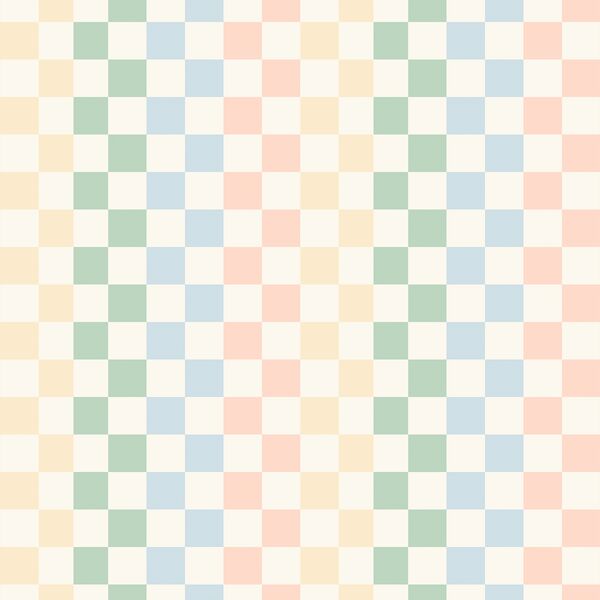 Easter Checkerboard in Cottontail