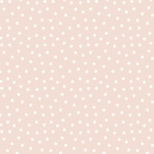 Tossed Polka Dot in Sweet Pink
