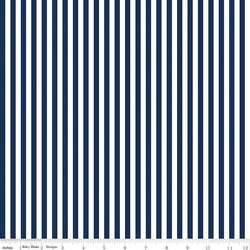 1/4" Stripe in Navy