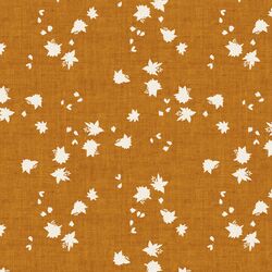 Scattered Floral in Caramel