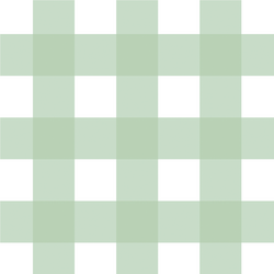 Large Pastel Gingham in Dark Spring Green