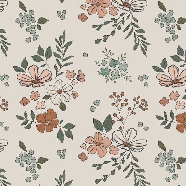 Wildflowers in Birch