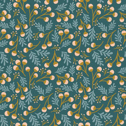 Berries in Dark Blue