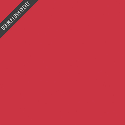 Double Lush Velvet Solid in Riley Red