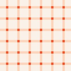 Large Sunshine Gingham in Cherry Blush
