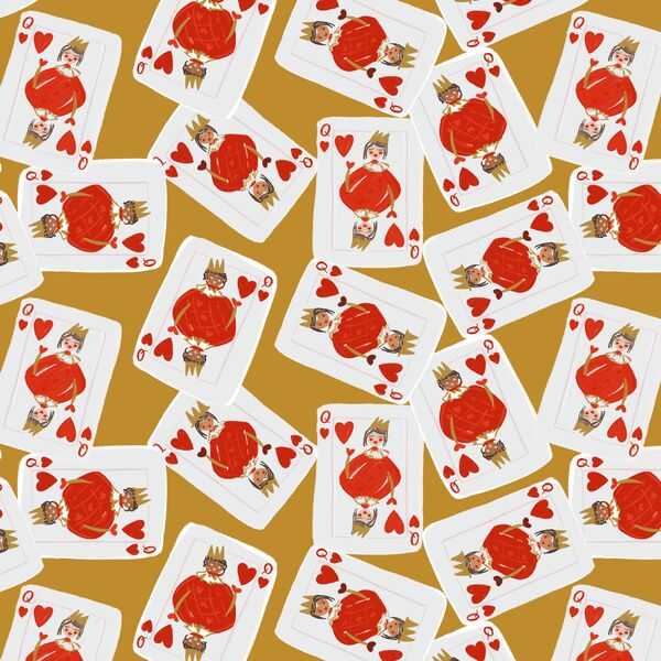 Scattered Queens in Gold