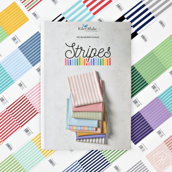 Stripes Color Swatch Card Panel