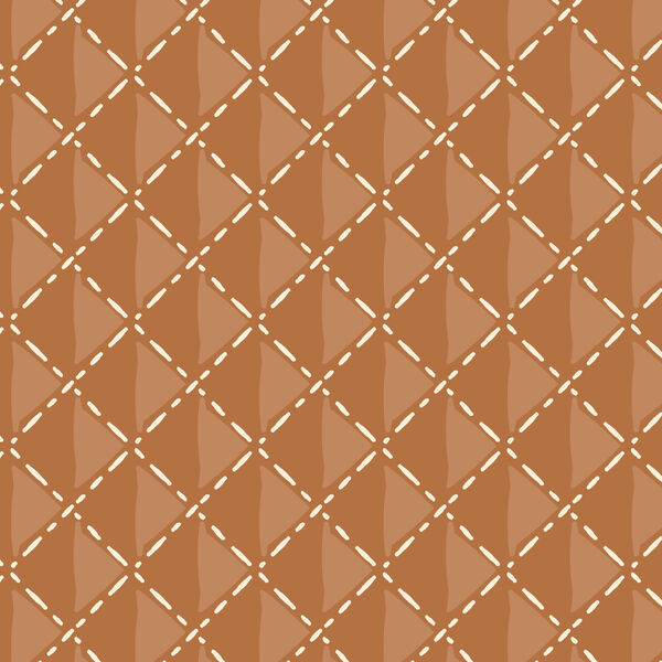Quilted Warmth in Clay