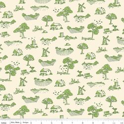 Toile in Green