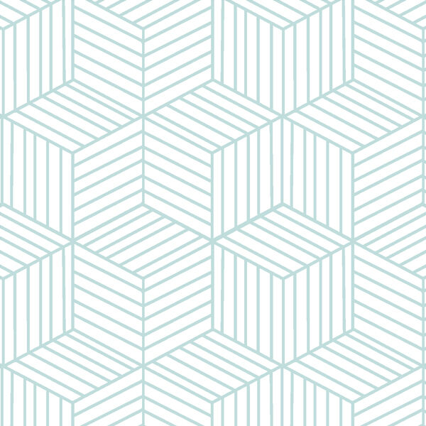 Cubic in Glacier Blue